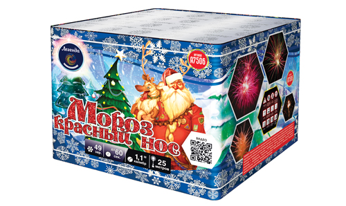  Батарея салютов Мороз Красный Нос  в Омске