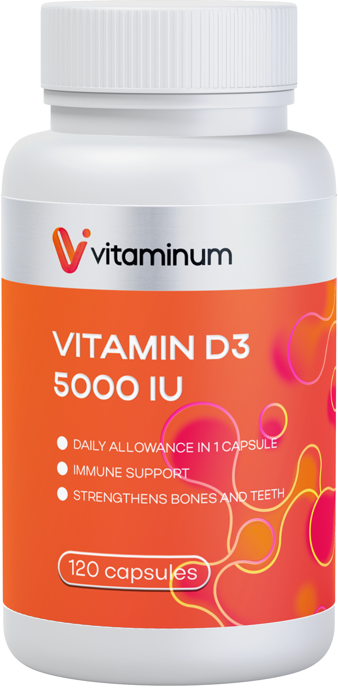  Vitaminum ВИТАМИН Д3 (5000 МЕ) 120 капсул 260 мг  в Омске